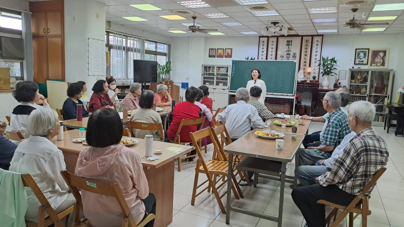 [北區]聖德佛堂-活動花絮-113/3/24 上午-佛規禮節與炊事課/下午-趙經理活法課